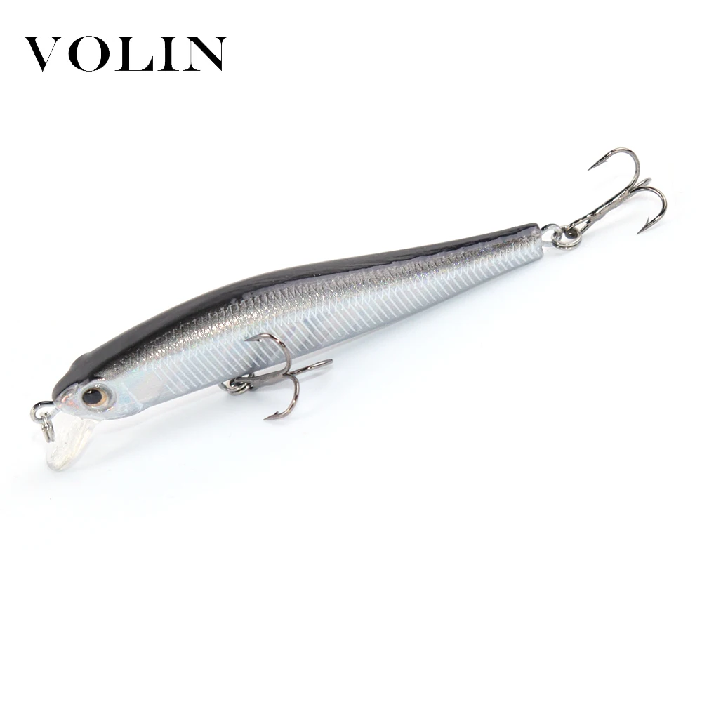 VOLIN-señuelo de pesca duro magnético, cebo Artificial Wobbler de 70mm y 5g para pececillos, Swimbait para perca, 0,5-1,0 m, 1 ud. - imagen 5