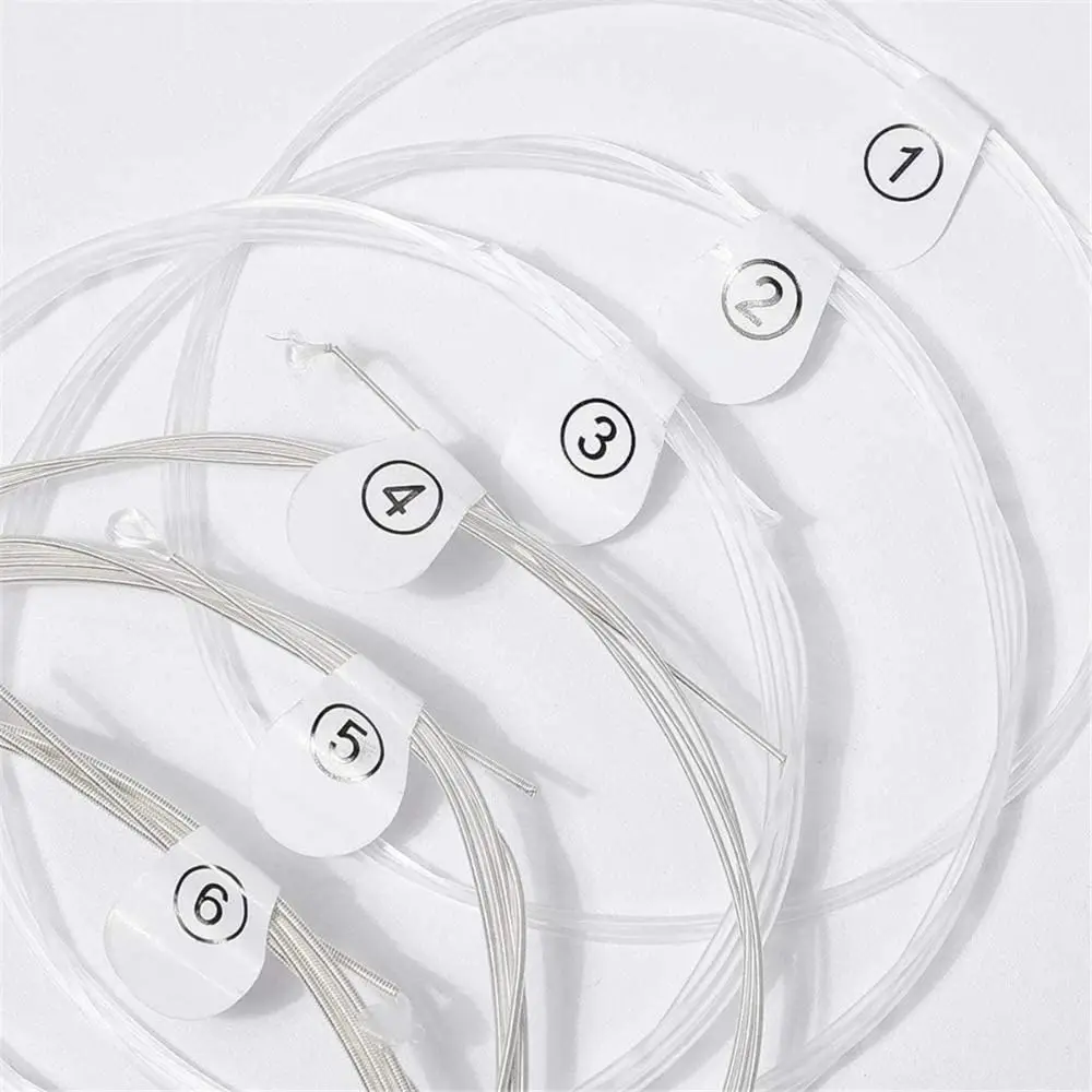 Cuerdas de nailon transparentes para guitarra clásica – Uso educativo - imagen 4