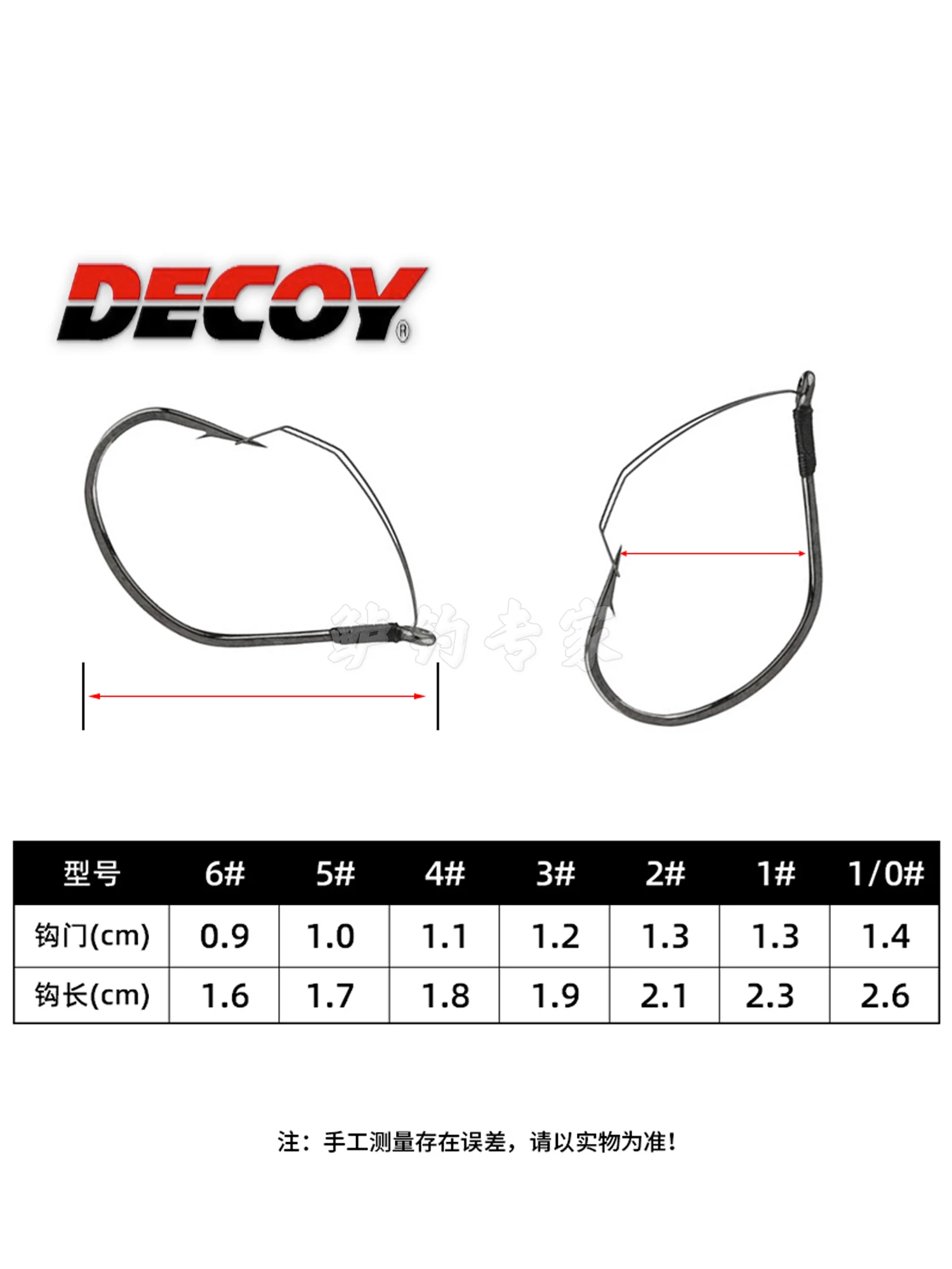 Japón DECOY Katsuichi Anti-colgante fideos Bug WACKY gancho WORM 107 señuelo cebo suave negro Pit perca gancho - imagen 4