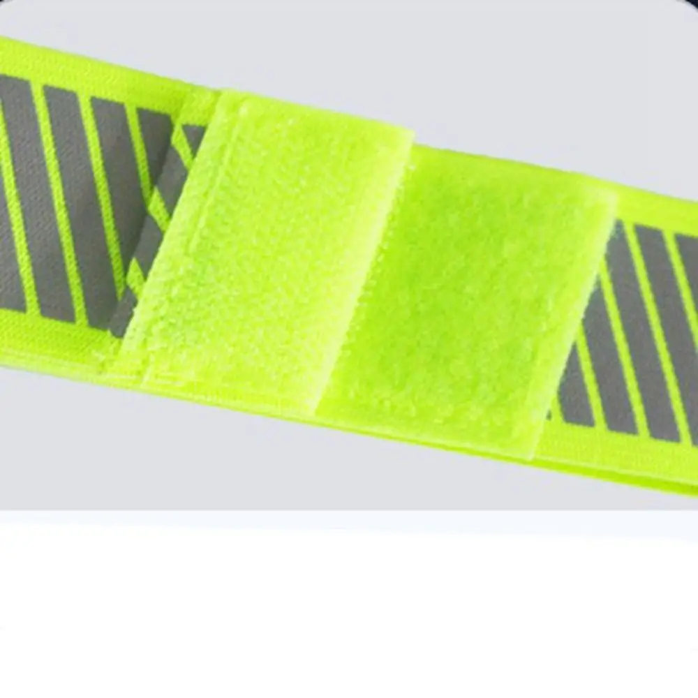 Tiras reflectantes para correr y ciclismo con correa de pierna de seguridad - imagen 5
