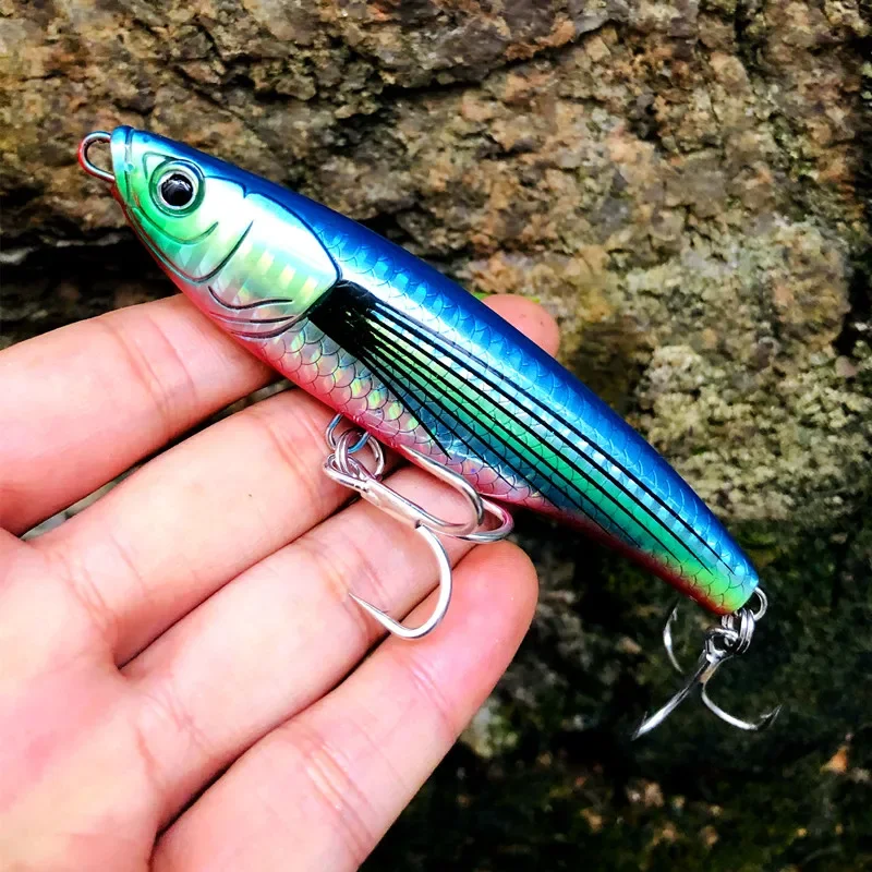 GREENSPIDER GT-señuelo Artificial para pesca en agua salada, cebo de lápiz que se hunde, 110mm, 50g - imagen 5