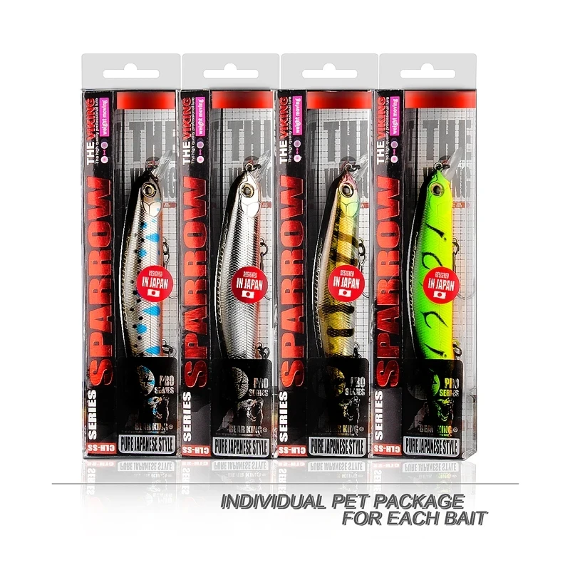 BEARKING 110mm 17g señuelo de pesca duro sistema magnético SP Top Minnow cebos de calidad Wobblers aparejos de pesca - imagen 2