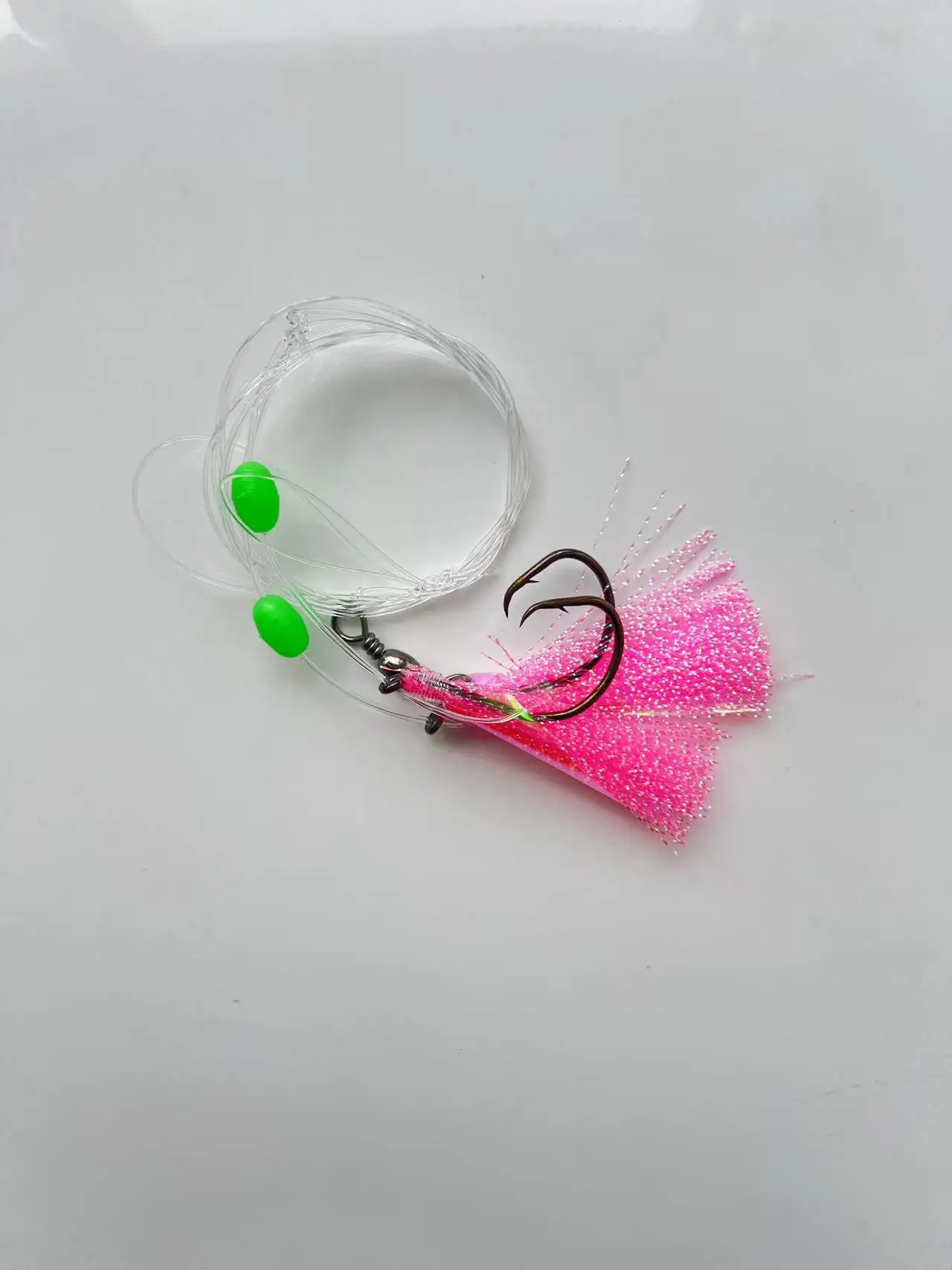 6 uds 5/0 atún rojo bacalao lubina aparejo de mar Plataformas Sabiki aparejo intermitente barco señuelo de pesca juego señuelo de pesca señuelo de jigging - imagen 3