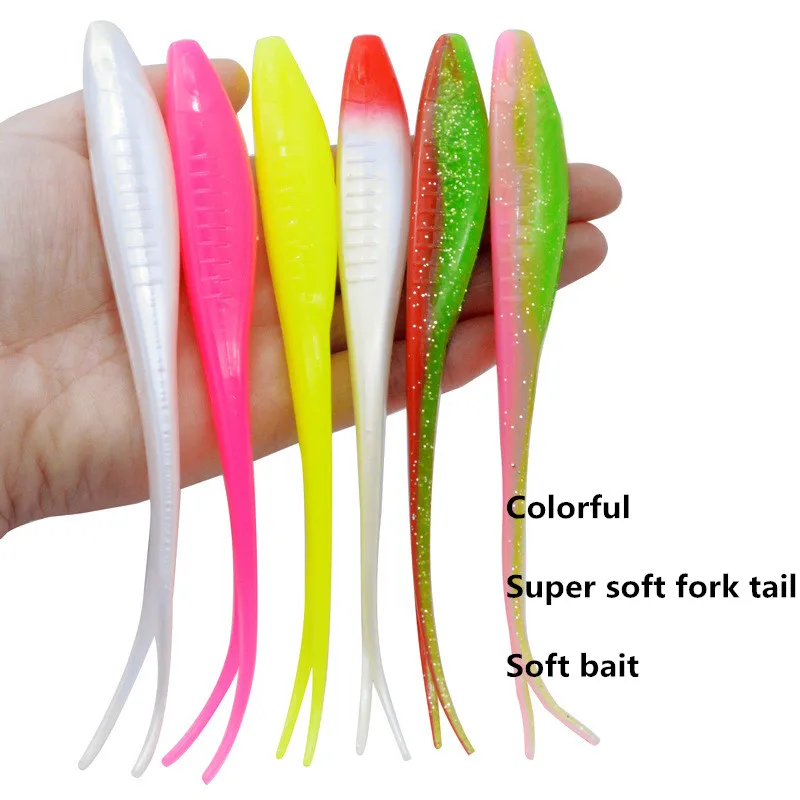 Cebo suave y colorido para los entusiastas de la pesca