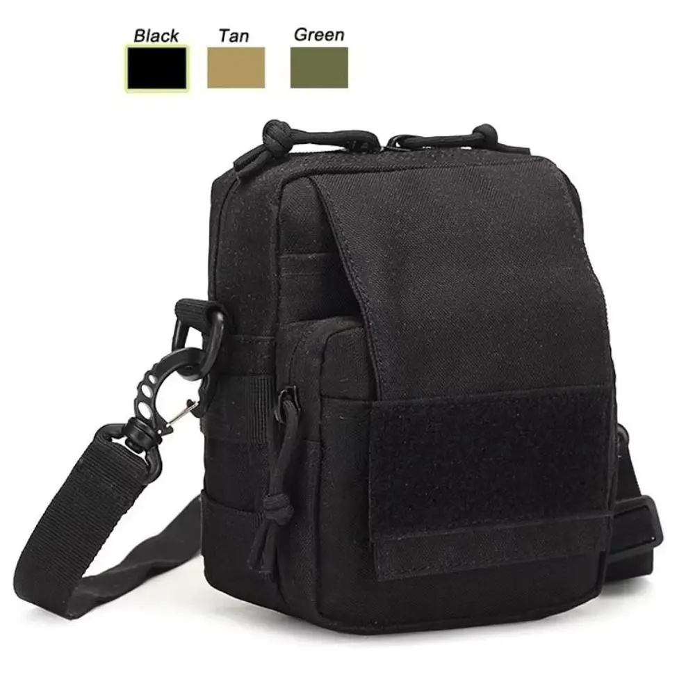 Bolso de hombro al aire libre de gran capacidad, bolso de nailon multifuncional para teléfono de escalada, bolsa de herramientas de viaje duradera ajustable para Fitness - imagen 5