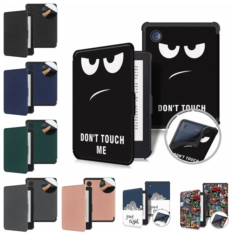 Para KOBO Clara Color/BW/2E Funda para lector electrónico de 6 pulgadas 2024 nueva Funda inteligente N367 TPU Funda Auto Sleep/Wake carcasa protectora
