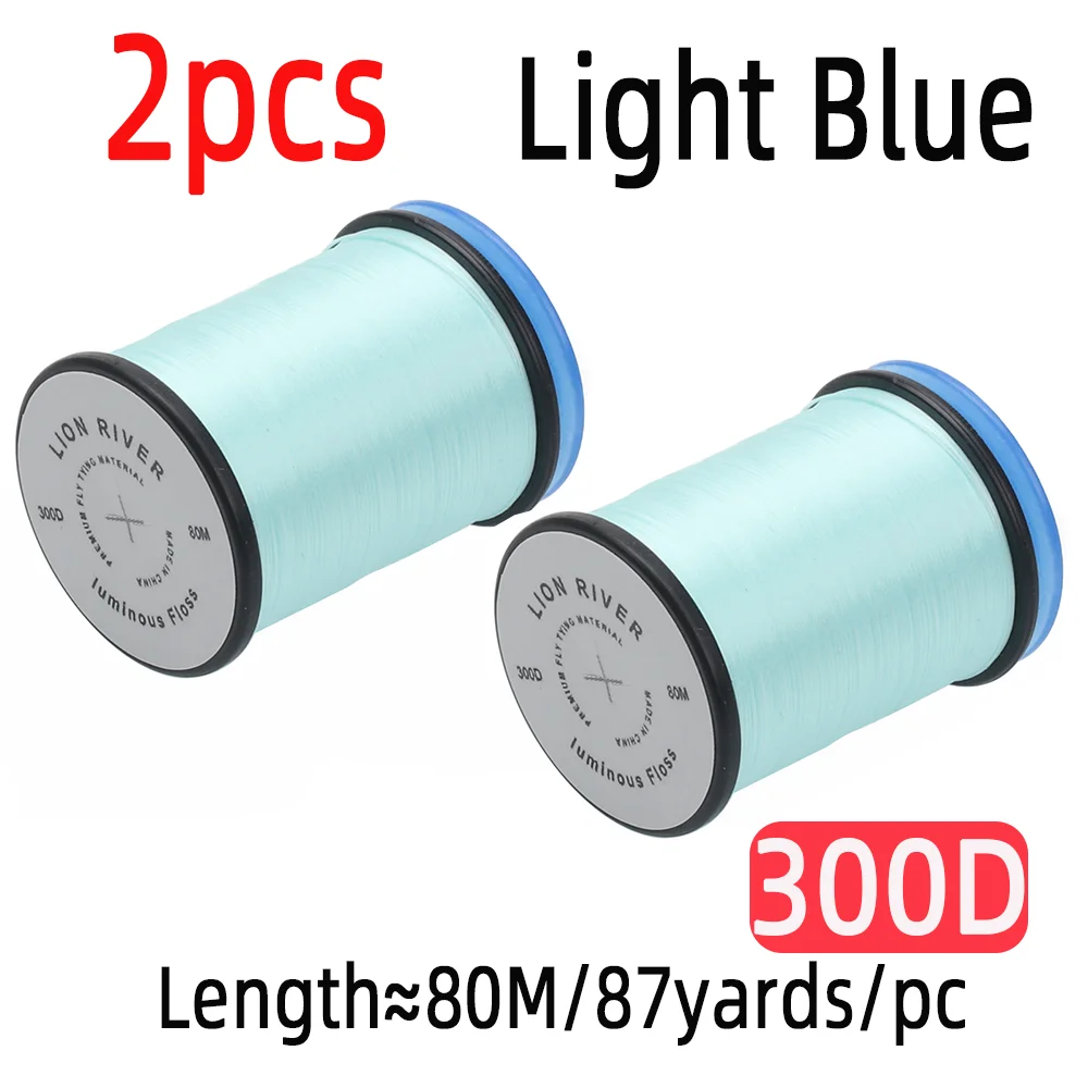 2pcs Light Blue