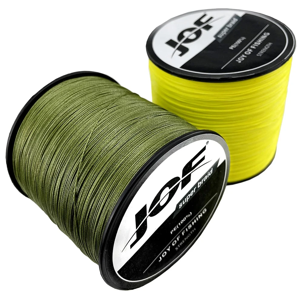 JOF-sedal de pesca trenzado de 4/8 hebras, 300m, 500m, alambre trenzado de PE japonés, línea flotante multifilamento para pesca de carpa - imagen 4