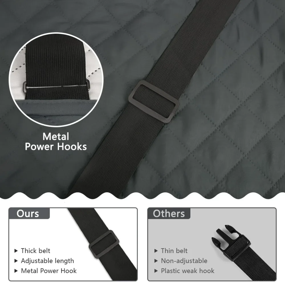 Funda para silla reclinable, funda impermeable para sillones, sofá con correa elástica ajustable, Protector de muebles para sala de estar - imagen 5