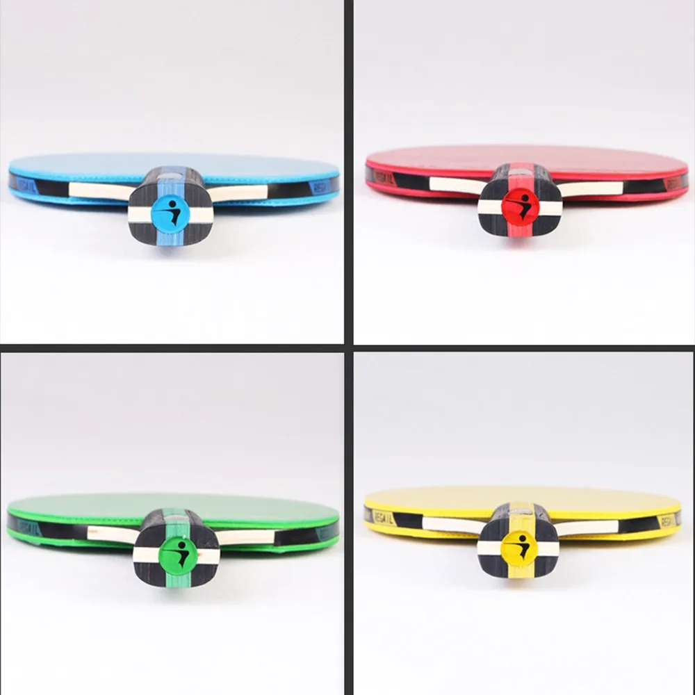 Palas de ping pong doble cara – Juego de tenis de mesa con funda - imagen 2