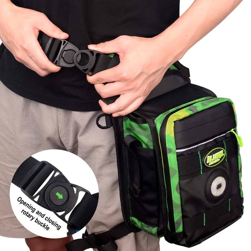 Bandolera de Pesca con LED – Bolsa Multifuncional para Aparejos - imagen 5