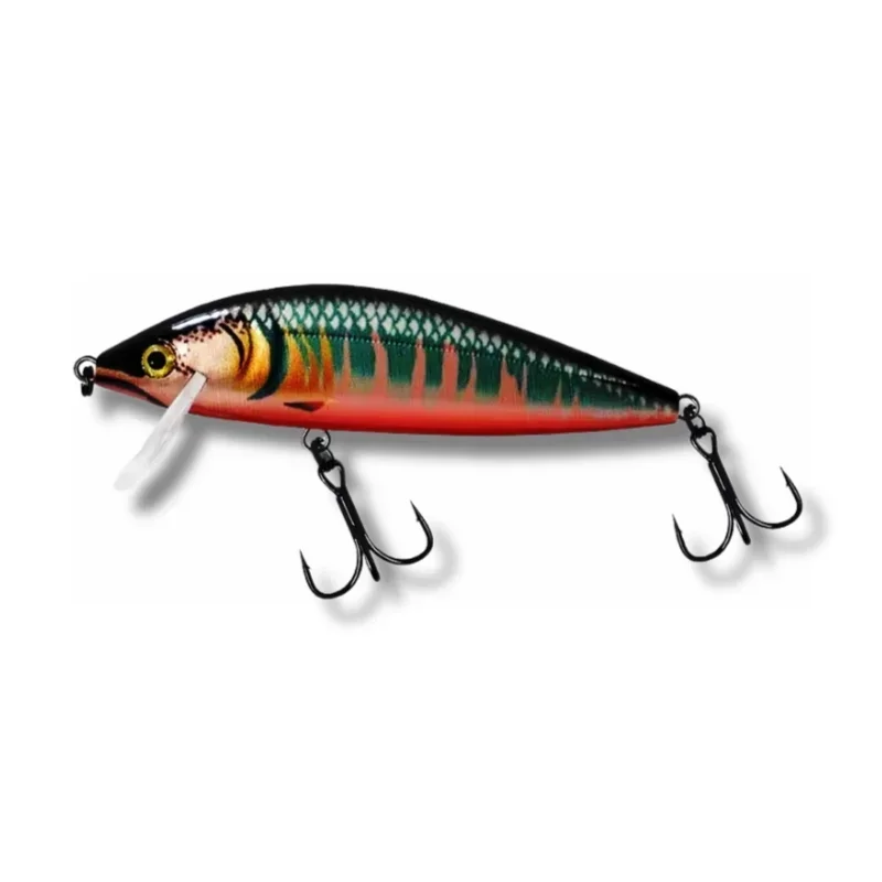 un vibrante señuelo de pesca realista diseñado para una captura efectiva