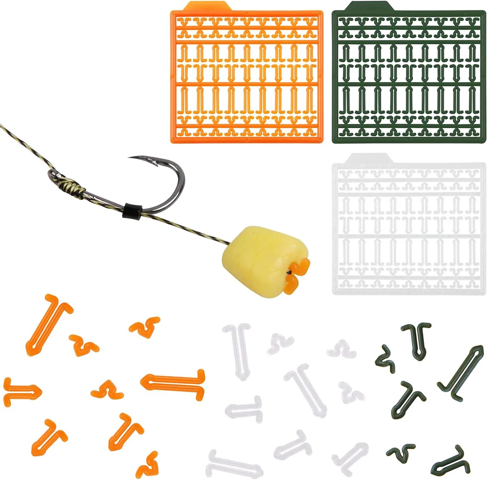 Kit de agujas para cebo de pesca de carpa, 6 uds., taladro, aguja de cebo, aparejos de pelo de carpa DIY con tapones de boilies para aparejos de cebos de señuelo de pesca - imagen 4