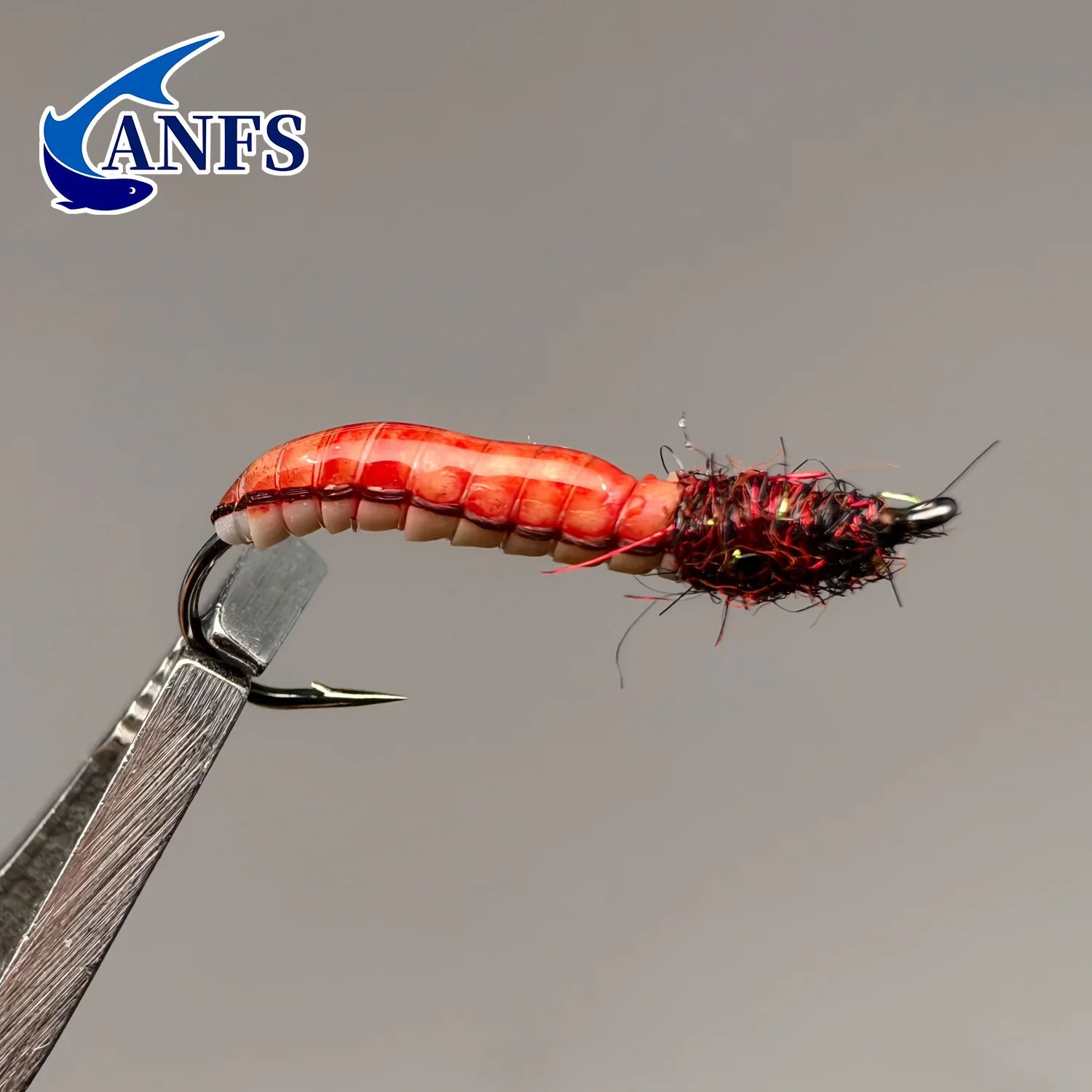 ANFS 4 Uds. De moscas de ninfa Caddis, colores surtidos, moscas atadas a mano, trucha de ninfa, regalo de pesca con mosca - imagen 5