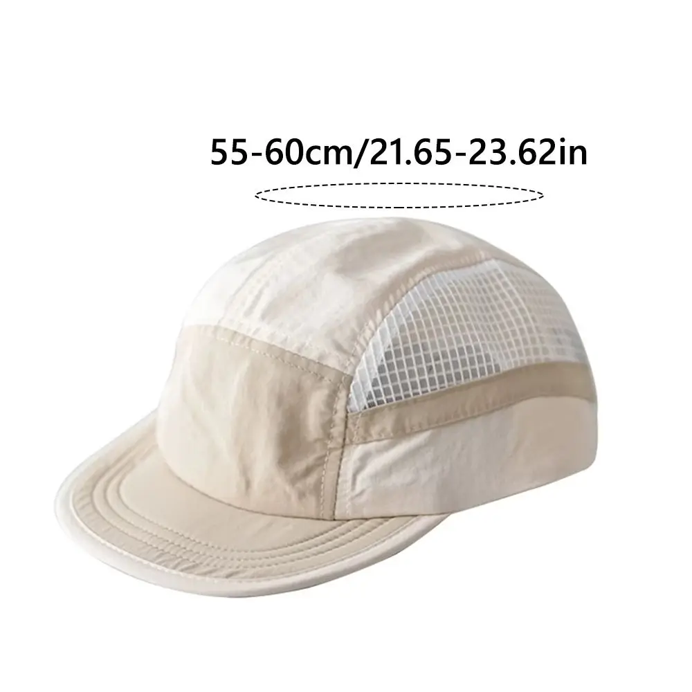Nueva gorra de béisbol con protección UV, Color a juego, sombrero para el sol de cinco paneles, gorra deportiva transpirable de secado rápido para mujeres y hombres - imagen 5