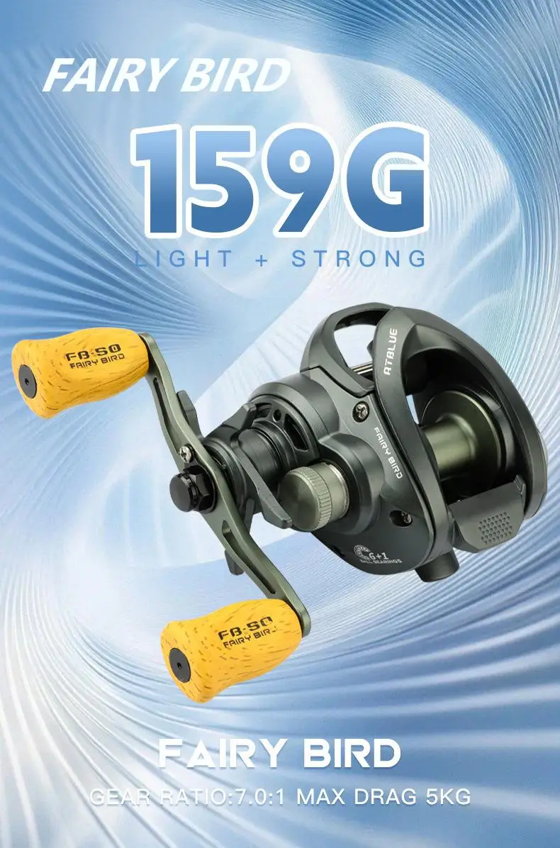 Mavllos RTBLUE carrete de lanzamiento BFS aluminio - imagen 2