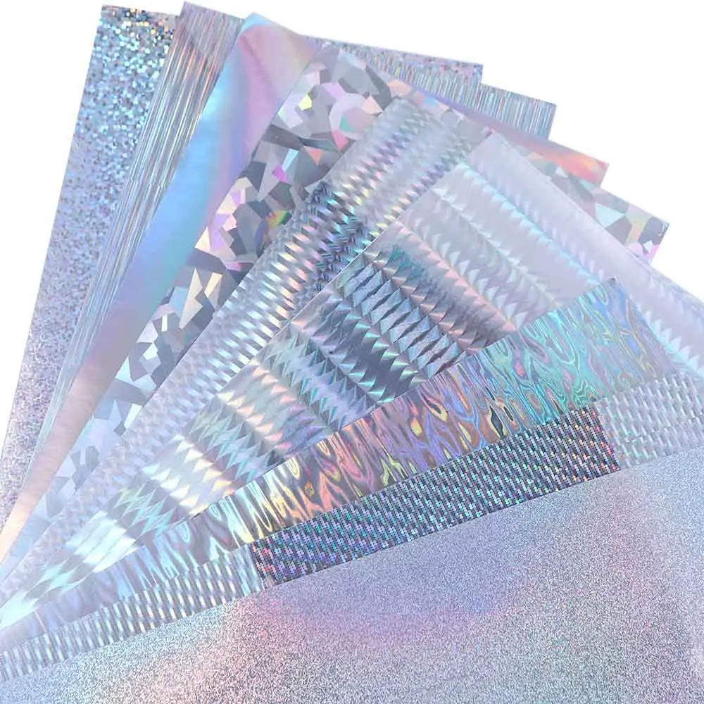 Material DIY, pegatinas de piel de pescado impermeables, pegatinas holográficas para señuelos de pesca, pegatinas para cebo, señuelo de pesca, cinta para señuelos de pesca - imagen 5