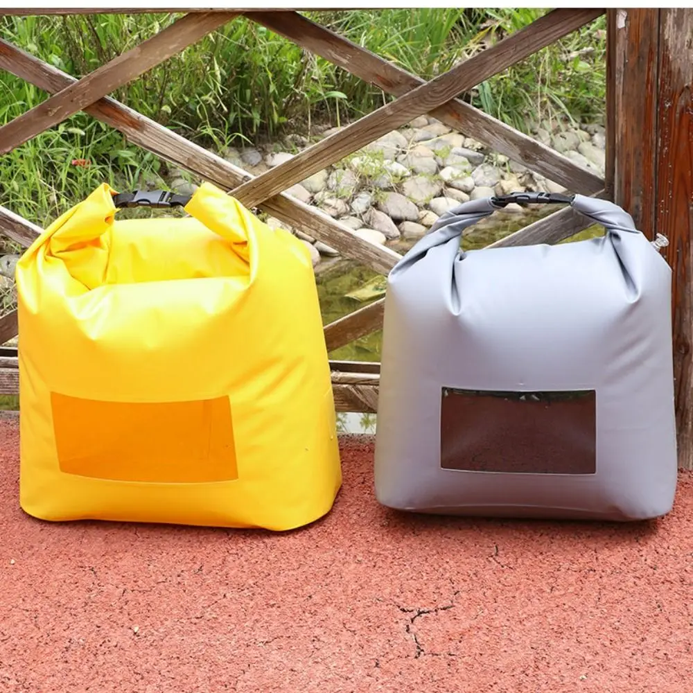 Bolsa plegable de gran capacidad para peces vivos, cubo para peces portátil con orificio de oxigenación sellado, bolsa gruesa para equipo de pesca a prueba de fugas - imagen 4