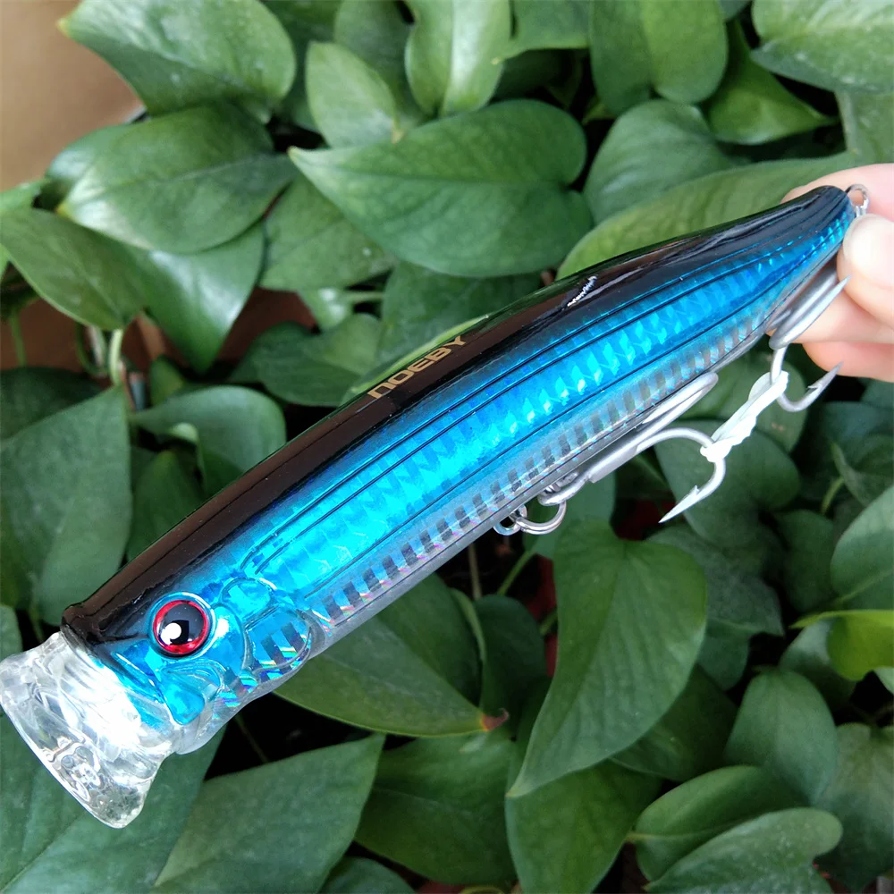 Noeby-señuelo de pesca Popper, cebo duro Artificial Wobbler, 150mm, 55g, 2 unidades - imagen 2