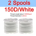 2pcs 150D White
