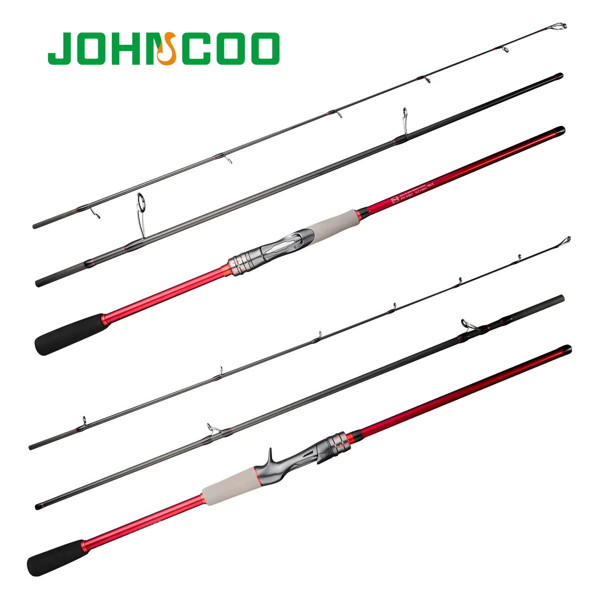 Caña telescópica Johncoo travel 1,68-2,7m - Casting UL a MH