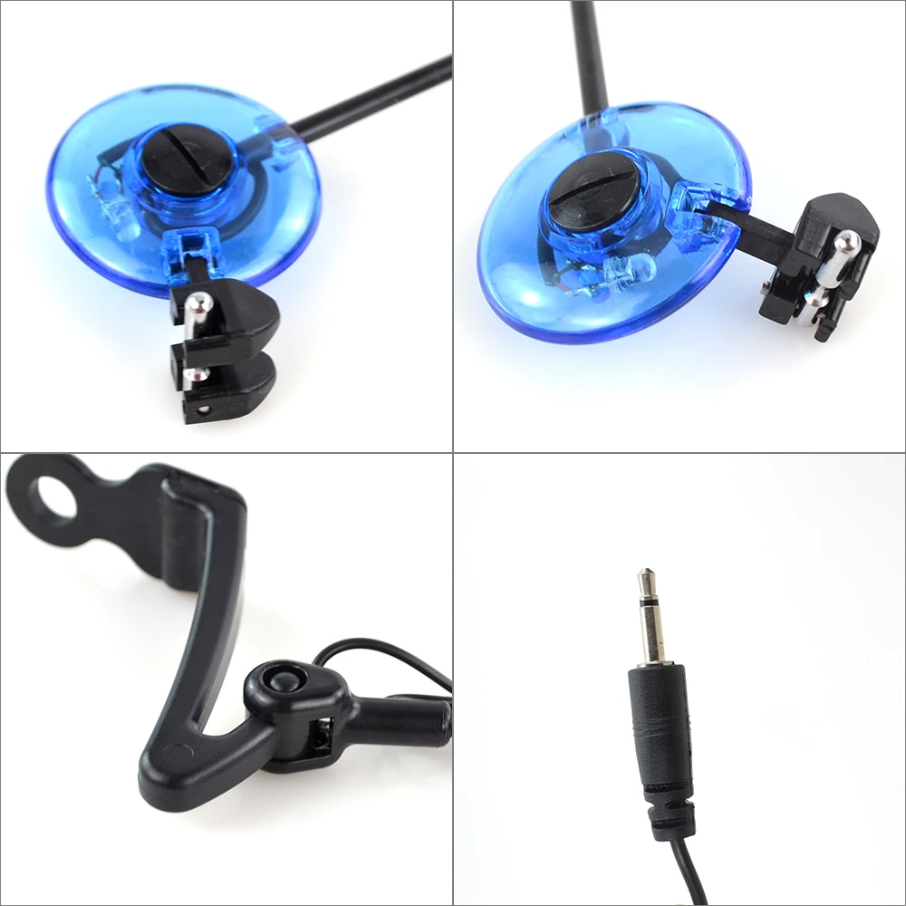 Hirisi LED pesca de carpa Swingers indicador de caída 4 colores en estuche con cremallera equipo de pesca de carpa B2022-4 - imagen 5