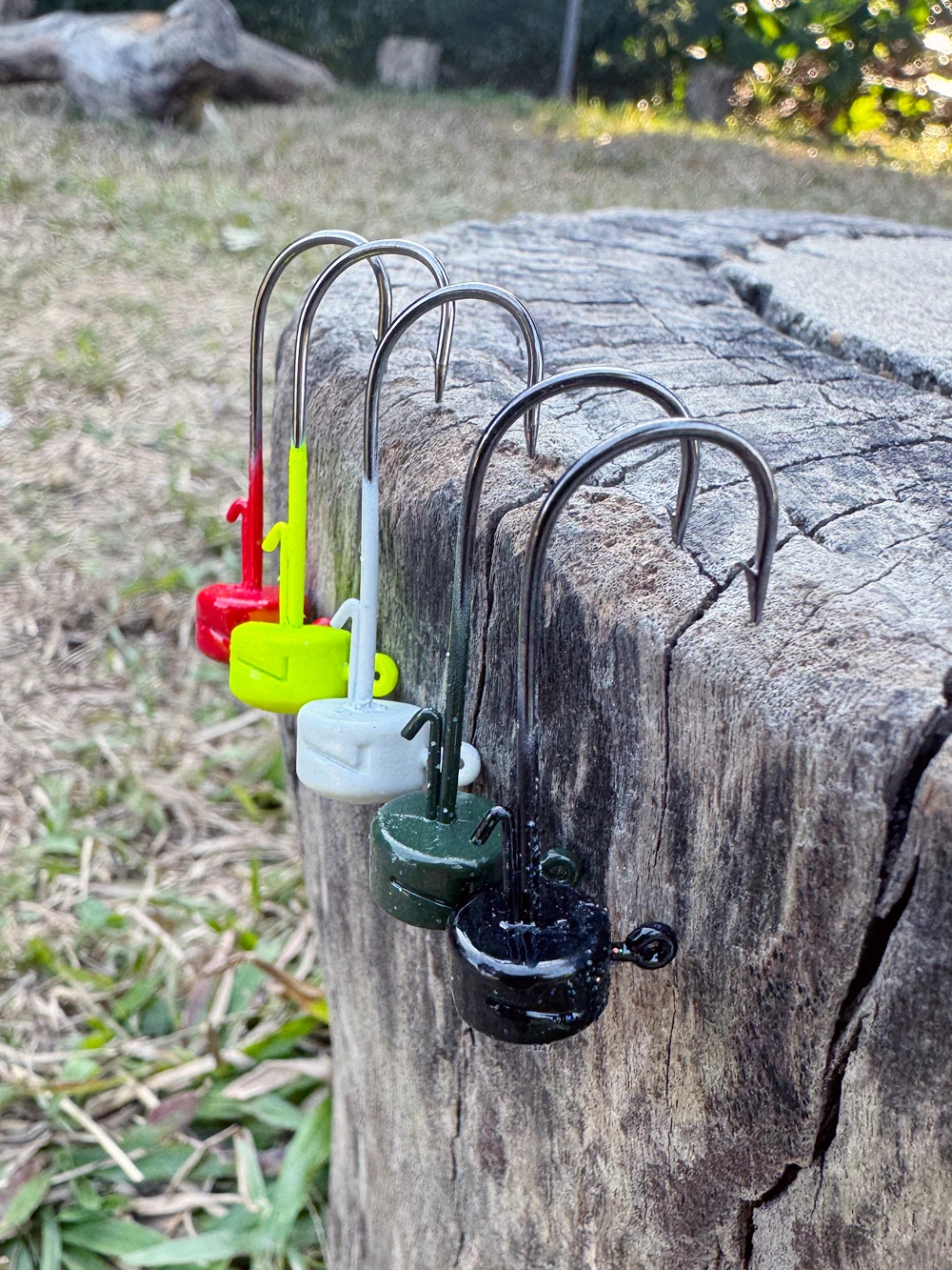 Set de anzuelos GOBAIT Ned Rig con cabeza seta