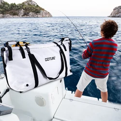 Goture Bolsa Enfriadora Pesca Aislada Portátil Antifugas con Drenaje