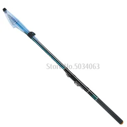 Caña telescópica carbono 60T ultraligera para surfcasting