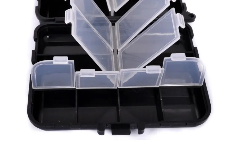 MNFT-caja de pesca impermeable Maxcatch, cebo giratorio, piscardo Popper, 11 compartimentos, caja de almacenamiento de aparejos de pesca - imagen 2