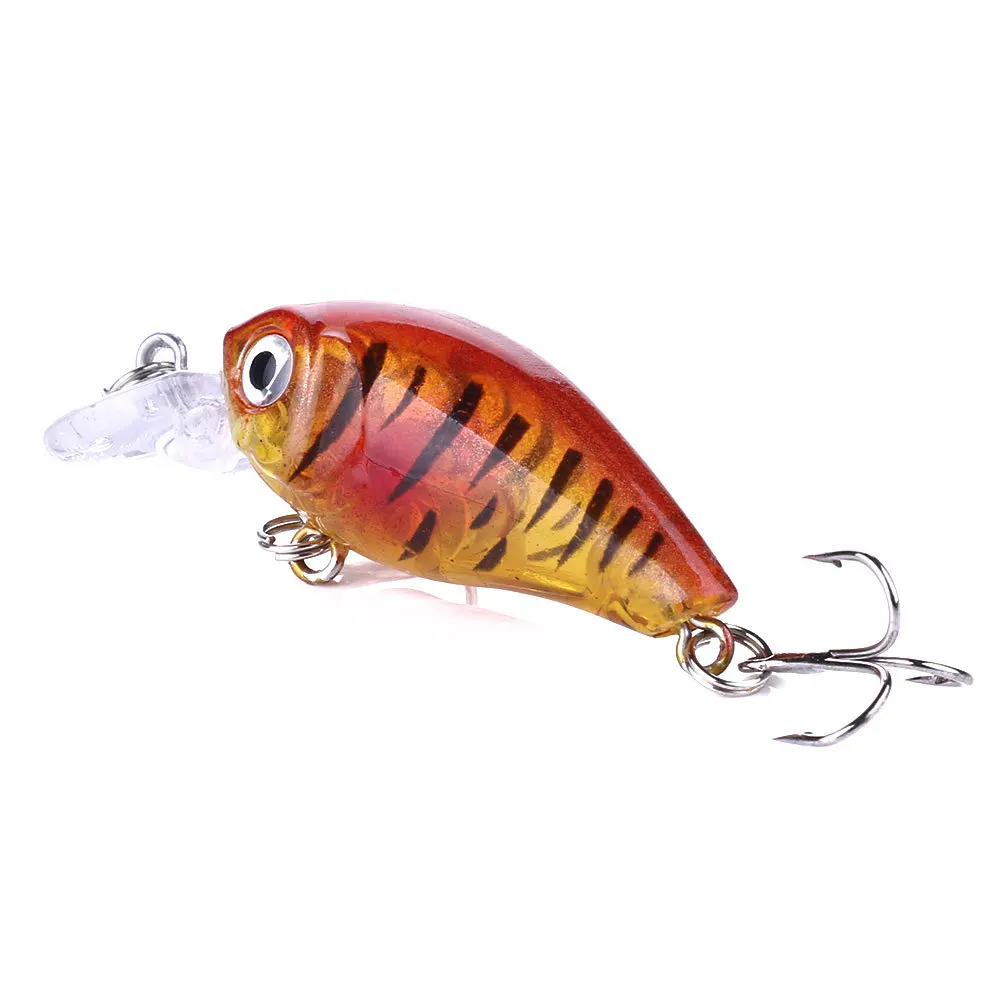 DNDYUJU-Juego de cebos Crankbaits de 3 piezas, Señuelos de Pesca de colores mezclados, cebos para pececillos, Wobbler, Bass Swimbait, Sea Swim, trucha, aparejos duros - imagen 5