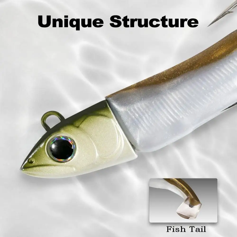 Hunthouse Small Barre T. Minnow 7g 12g 25g 40g 60g 90g 120g Soft Lure Easy Shiner Sea Fishing Lure Bait Bass Pike Fishing Souple - imagen 4