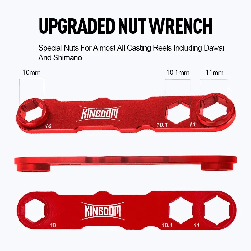 Kit mantenimiento carrete Kingdom - Herramientas pesca - imagen 5