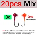 20 piezas Mix 3g