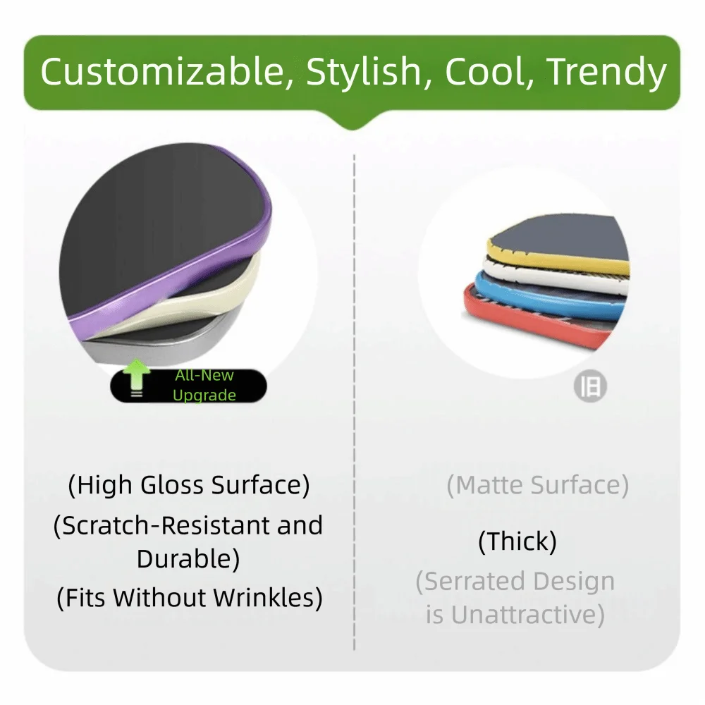 Pegatina de protección de raqueta de Pickleball Multicolor, cinta protectora de raqueta resistente al desgaste de 2,6/2,8 cm, cinta de encuadernación de pintura antiperforación - imagen 4