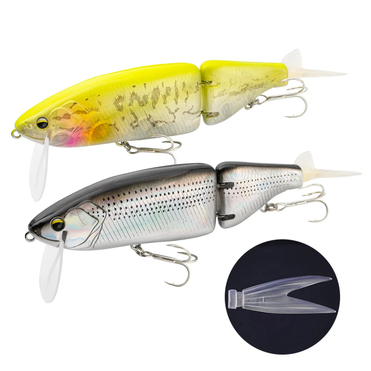 Señuelo de pesca articulado de 14cm y 50g para juego grande, señuelo de lubina, cebo de pesca Swimbait - imagen 2