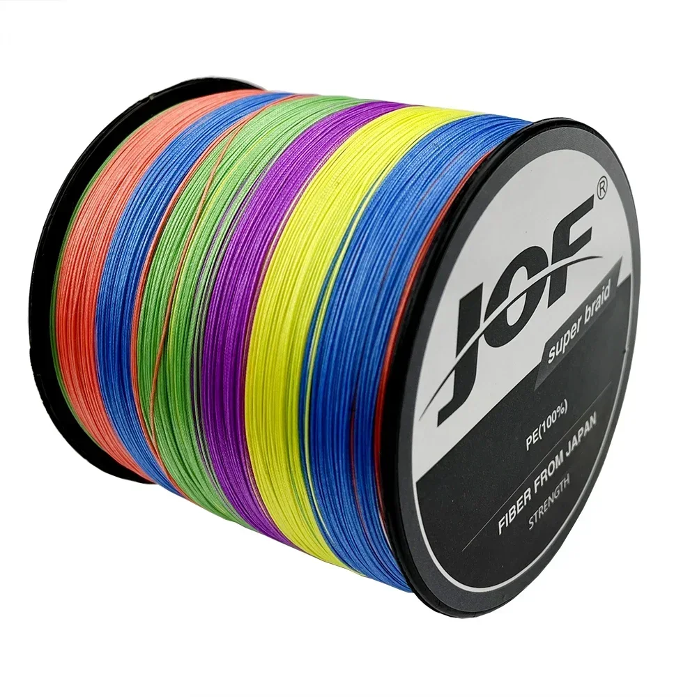 Sedal de pesca trenzado de PE, multifilamento de alta densidad, 300/500m, duradero, Multicolor, superpotente, 25LB-120LB, X12 hebras - imagen 2