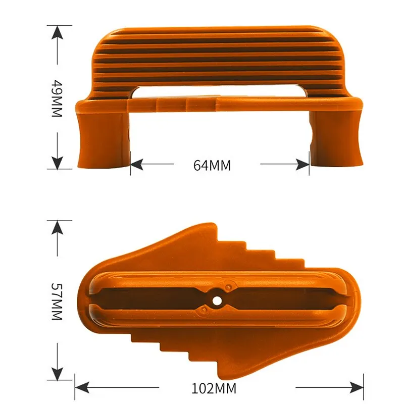 Herramienta multifuncional de silicona para carpintería, buscador de líneas centrales, herramienta de escala, placa, regla de precisión, marcador sin imán, Marke - imagen 2