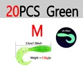 20pcs Green M