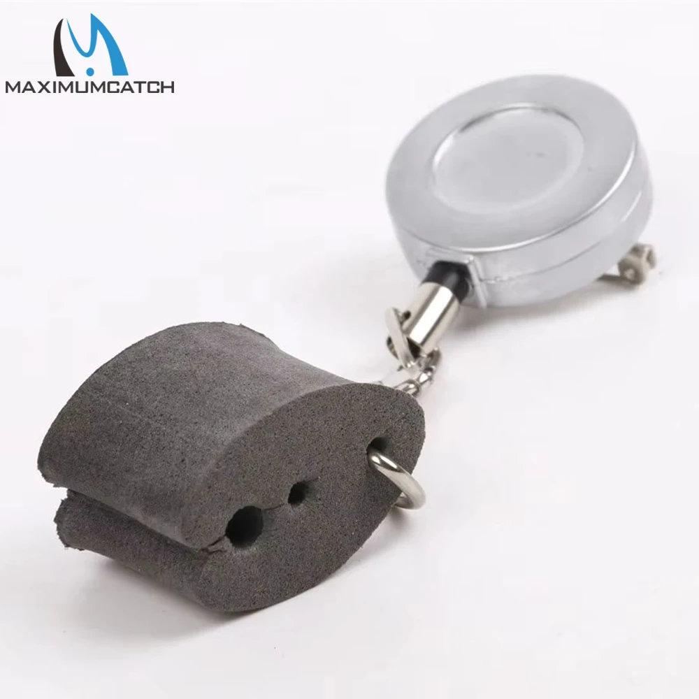 Maximumcatch Fishing Zinger – Clip retráctil para pesca con mosca