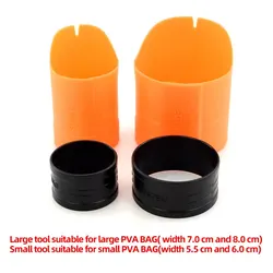 Kit PVA para Carpa Hirisi – Bolsa, Alimentador Método y Cargador Boilies