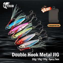 LEYDUN Jigs Metálicos 10-20g – Lubina y Trucha en Agua Salada