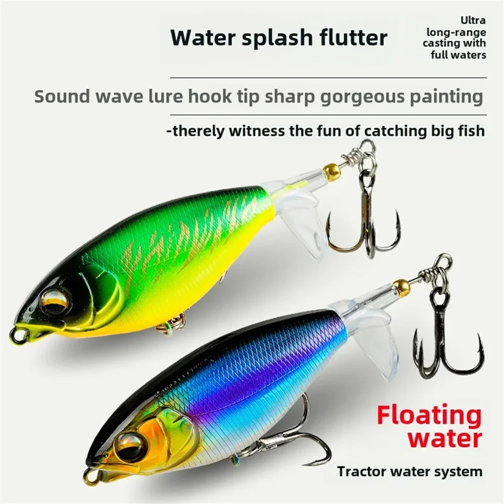 Warble Bass Tractor Flotante – Señuelo superficie para Black Bass - imagen 2