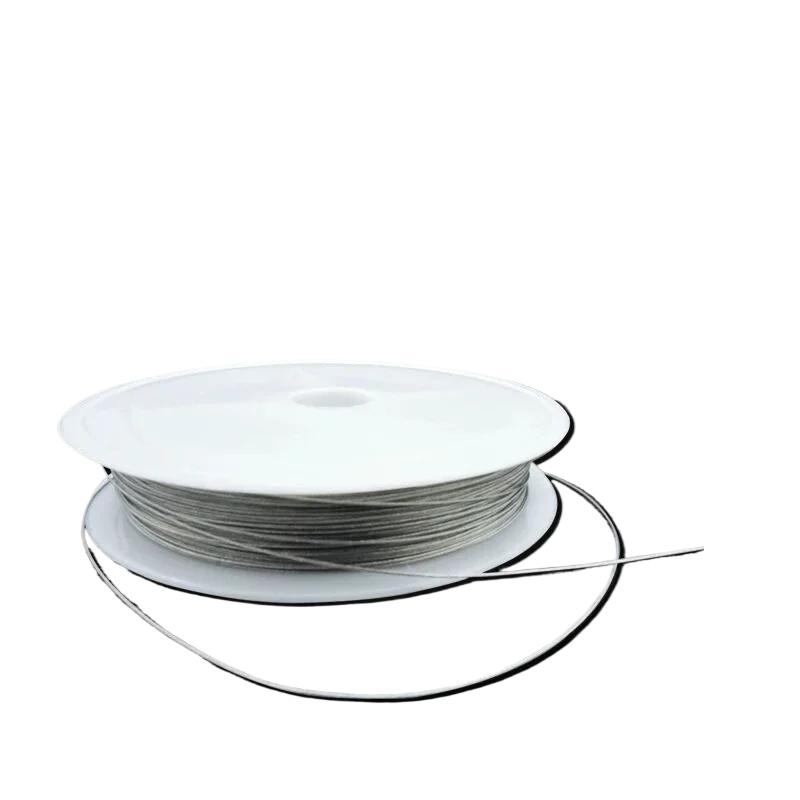 Sedal de pesca de alambre de acero inoxidable ultrafino, línea de señuelo suave antimordedura, para Mar y Océano