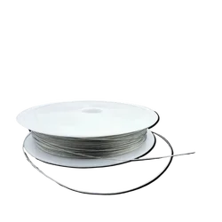 Sedal de pesca de alambre de acero inoxidable ultrafino, línea de señuelo suave antimordedura, para Mar y Océano