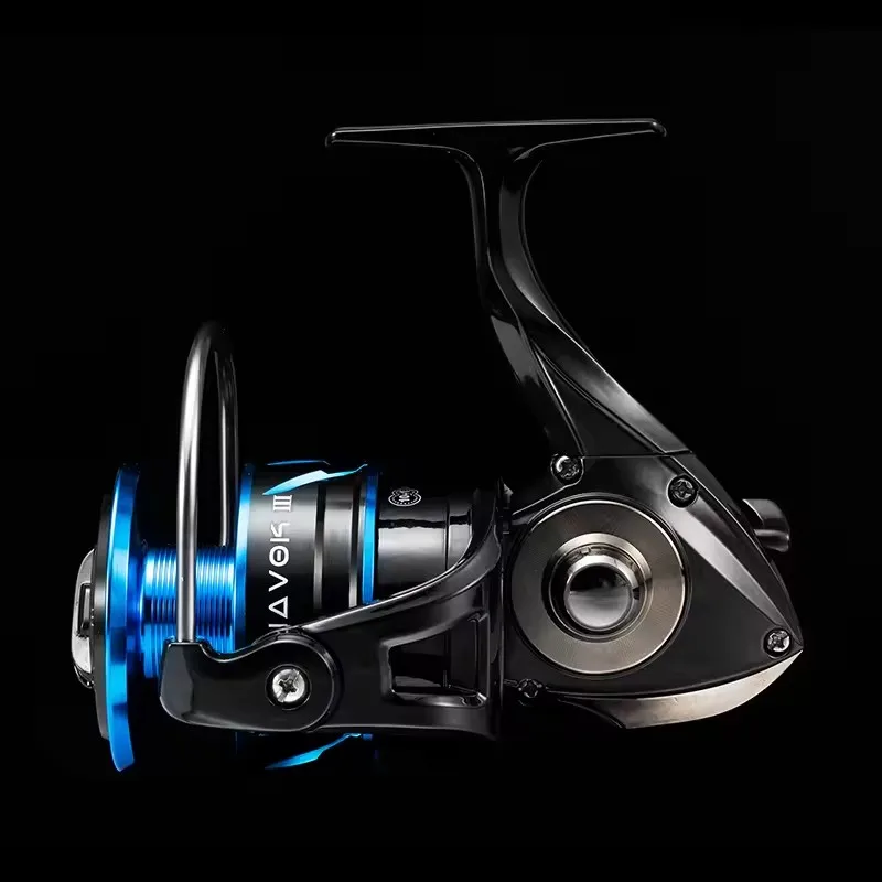 ECOODA-carrete de pesca giratorio HAS III, 2000/3000/4000/5000, carrete de pesca de agua salada, cebo de gran potencia de arrastre, rueda giratoria - imagen 5