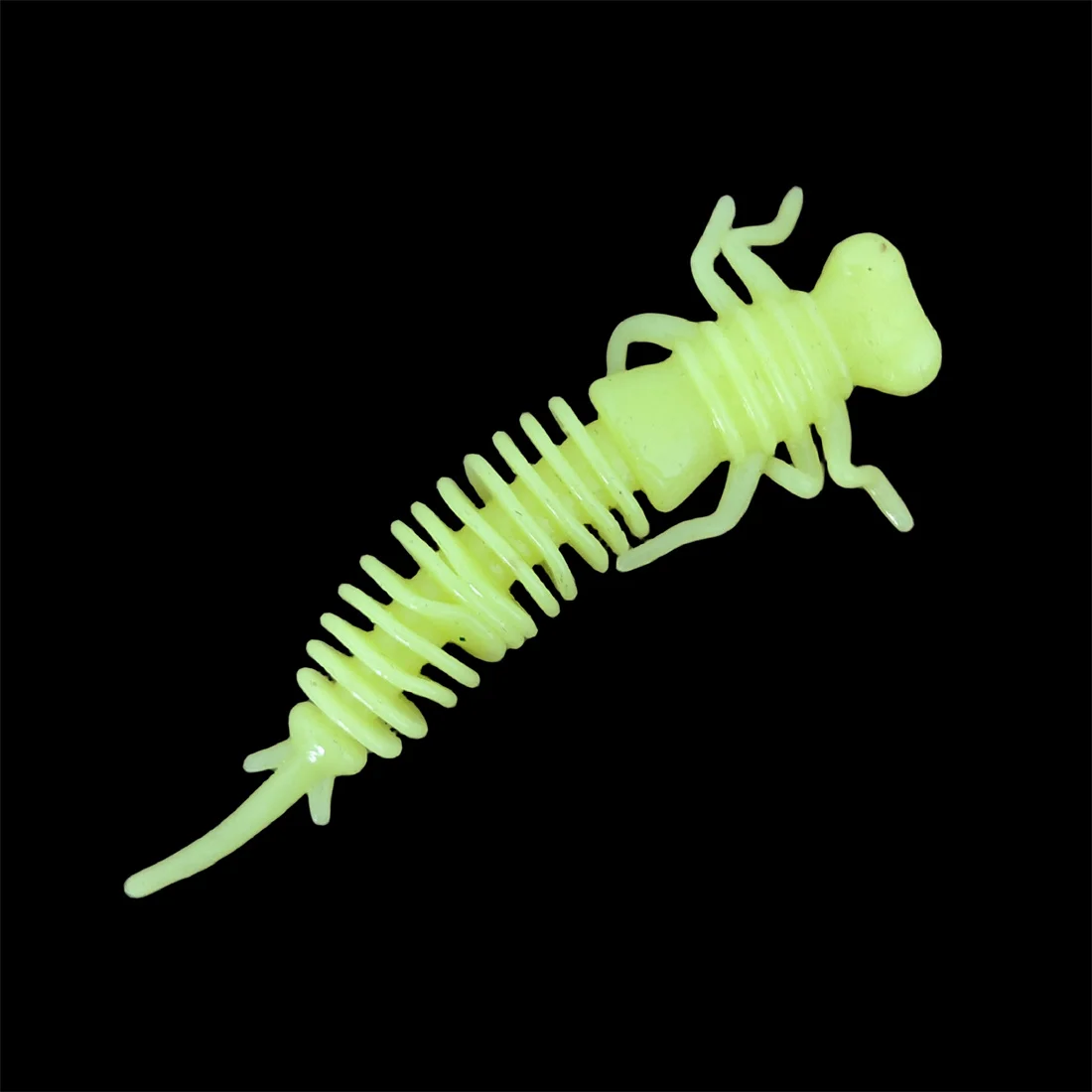 10 Uds. Cebo suave de silicona para pesca Wobblers, Mini Señuelos de pesca en roca oceánica, cebos de goma de 4cm, cebos artificiales de gusano suave para lubina - imagen 2