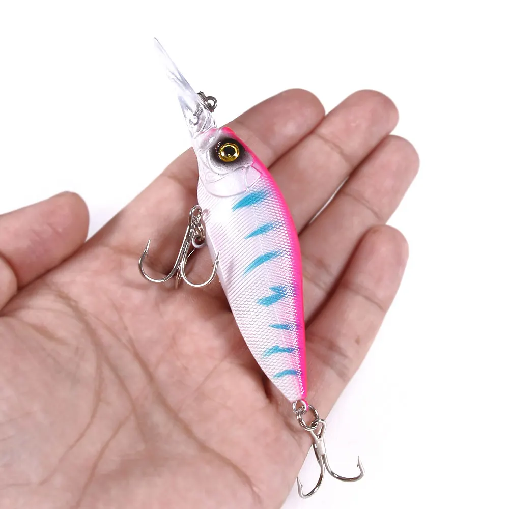 Señuelos Minnow 11g para lubina, trucha y lucio – acción dura - imagen 2