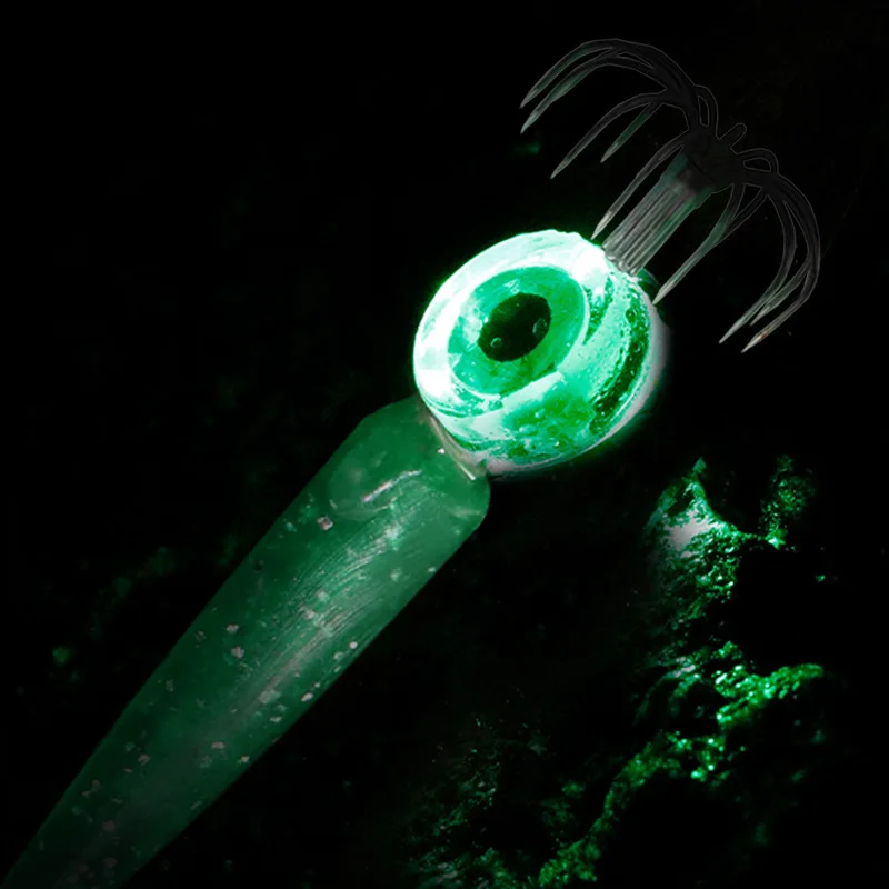 Lámpara de atracción de peces PRO BEROS, gancho de calamar, luz electrónica luminosa, Mini LED, aparejos subacuáticos, luz de señuelo de pesca - imagen 5