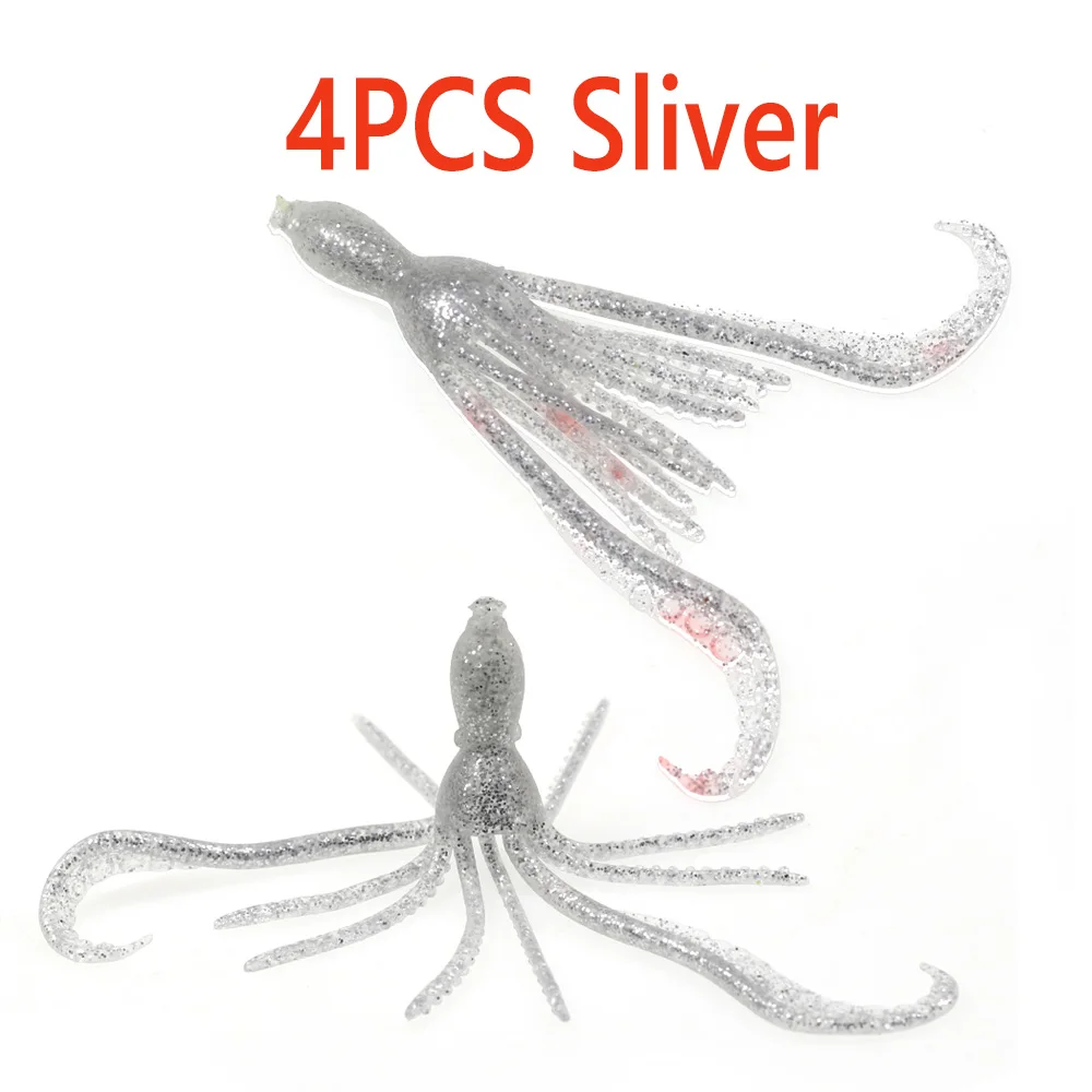 4PCS Sliver